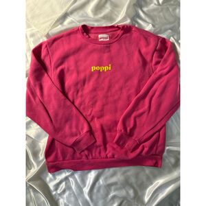POPPI Crewneck Sweatshirt Women’s Size Large